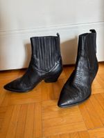 Bottines en cuir