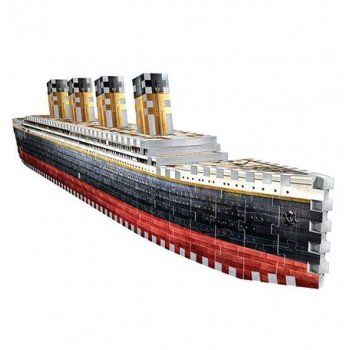 Puzzles: Titanic - puzzle 3D Wrebbit – Neu und originalverpackt aus Hochdorf von ruest-online