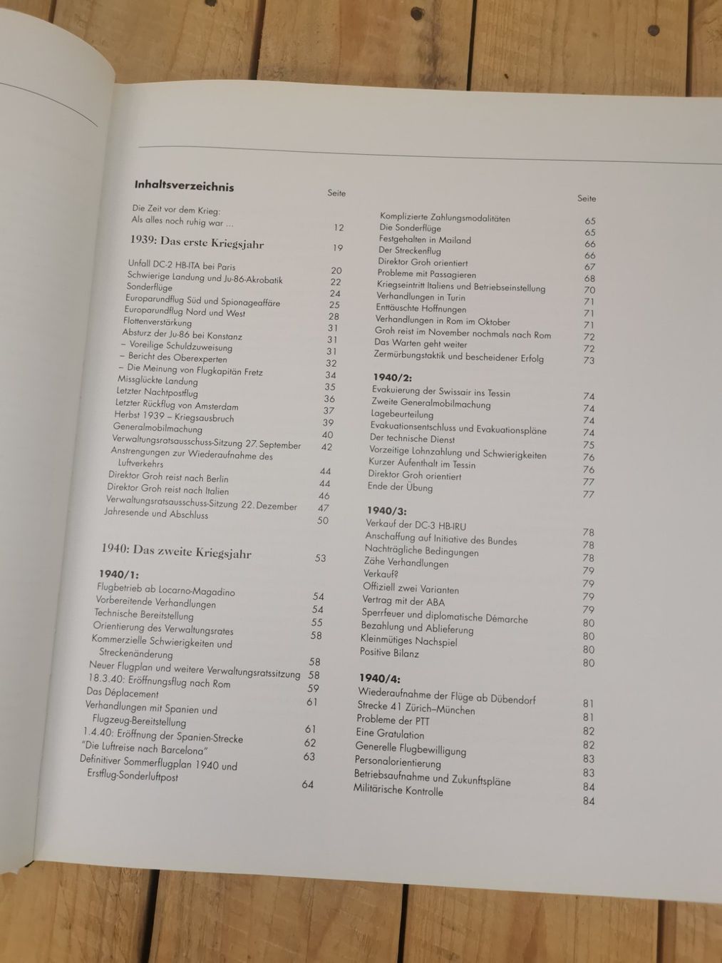 Libri: Buch Swissair 1939-1945 – Usato da Neuenkirch venduto da bf-109 1