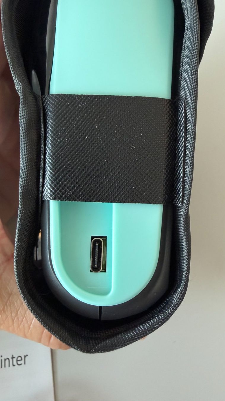 Imprimantes: Beleg Drucker mit Bluetooth und Lederetui – D'occasion à Büron par Paba 5