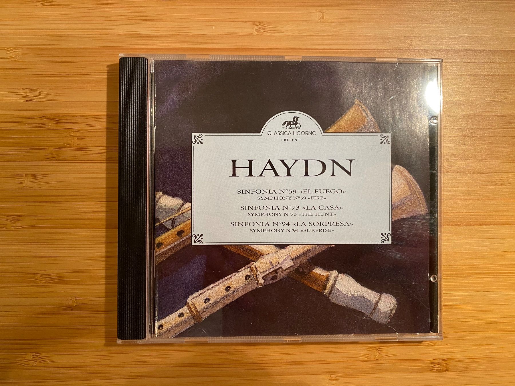 CD: Haydn drei Sinfonien – Nuovo (secondo la descrizione) da Zürich venduto da Wim-Broccoli