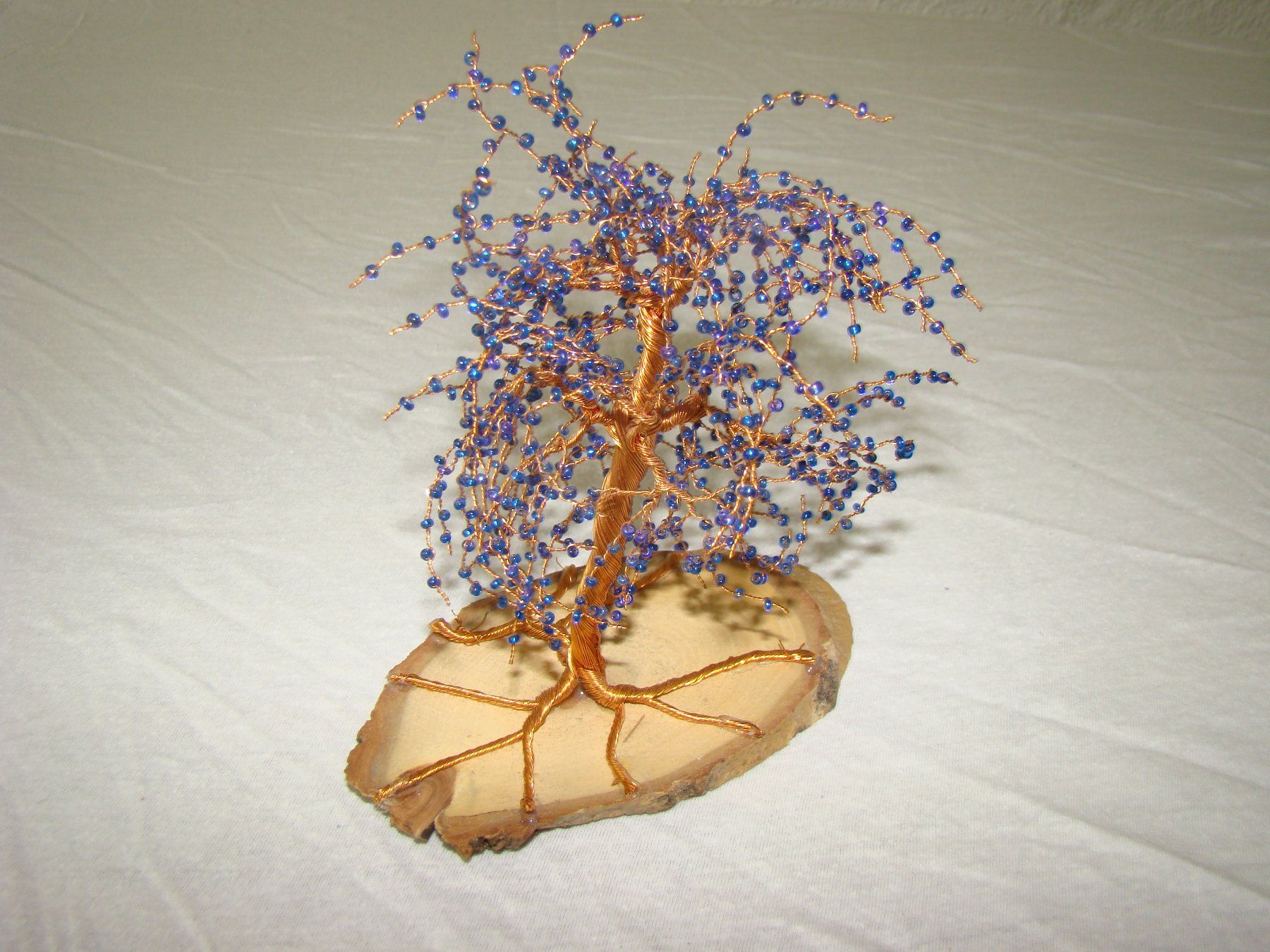 Tutte le decorazioni: Kupferbäumchen mit Glasperlen – Usato da Malters venduto da burzi 1