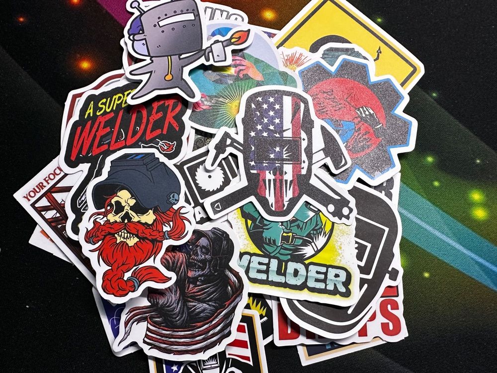 Welding Stickers I 50 Stk. I Wasserdicht (Neu und originalverpackt) in ...