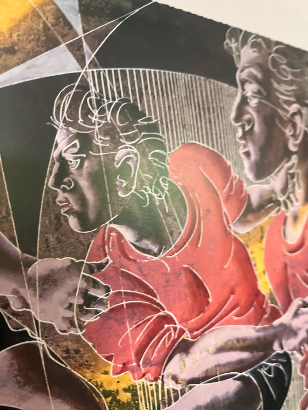 Foto & Immagini: Hans Erni print designed for 1984 Summer Olympics – Usato da Lausanne venduto da NYC67 4