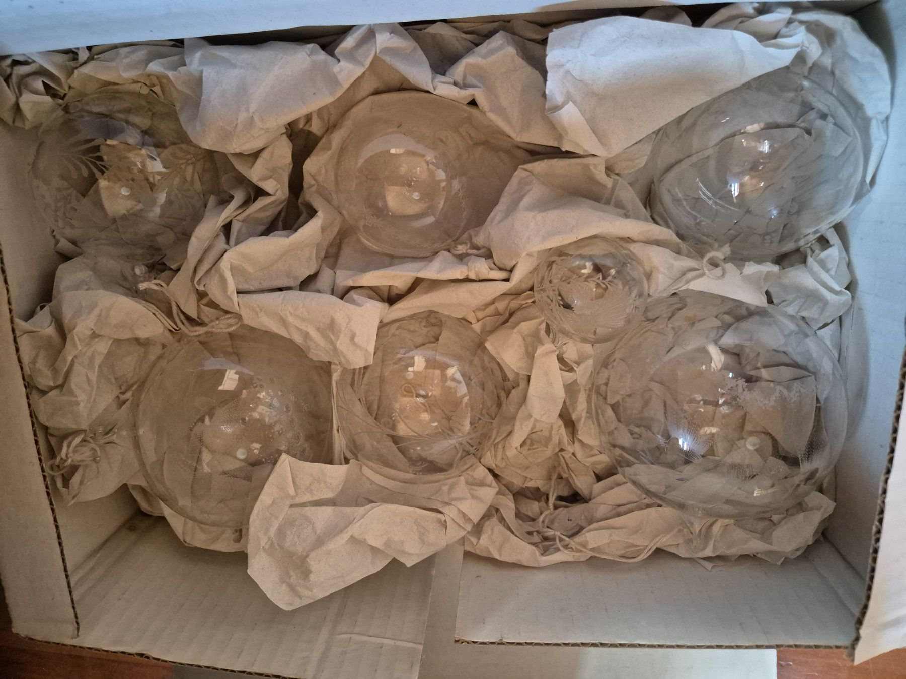 Tutte le decorazioni: 7 Christbaumkugeln Glas, sehr edel – Usato da Buchs SG venduto da MStBu 8