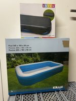 aufblasbares Kinderbecken mit Abdeckung