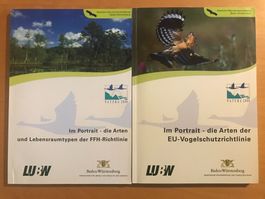 2x LUBW Lebensraumtypen / Vogelschutzrichtlinie