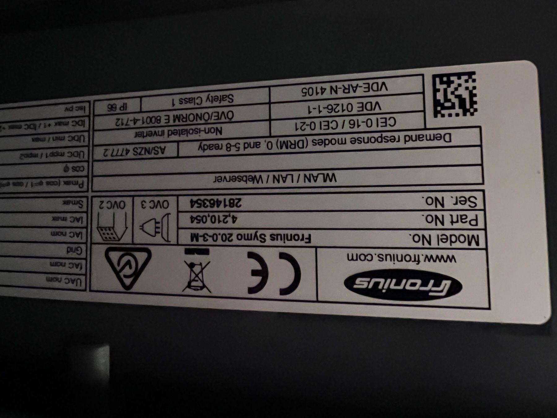 Fronius Inverter: Onduleur Fronius – Usato da Ponthaux venduto da joa_h9gy 2