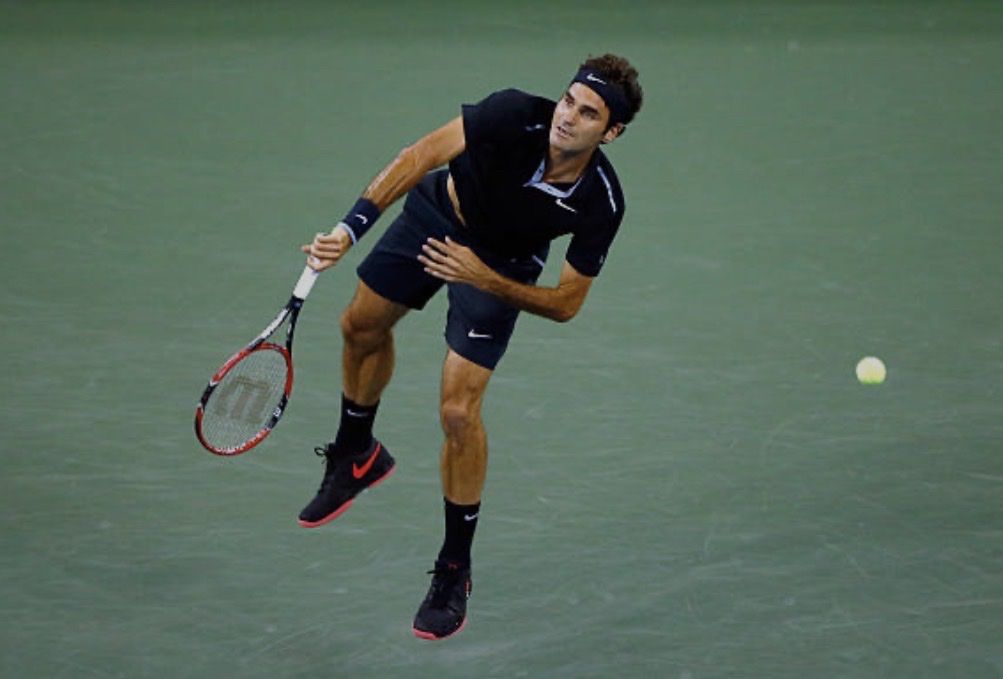 Nike Polo-Shirts: Roger Federer Nike Polo Shirt schwarz oder rot, Top Zustand! – Gebraucht aus Freienstein von Golfbueb 4