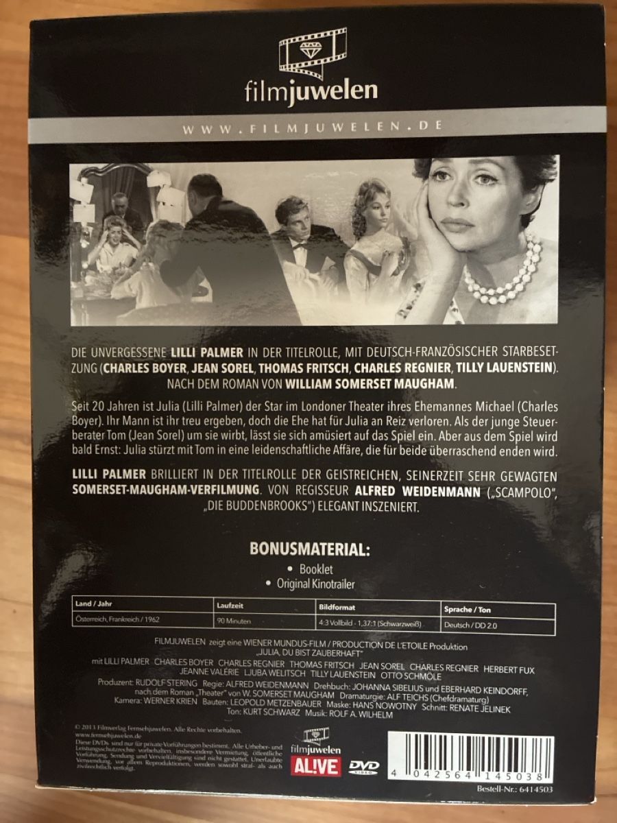Tutti i DVDs: Julia du bist zauberhaft  – Usato da Wetzikon ZH venduto da chris7pat 1