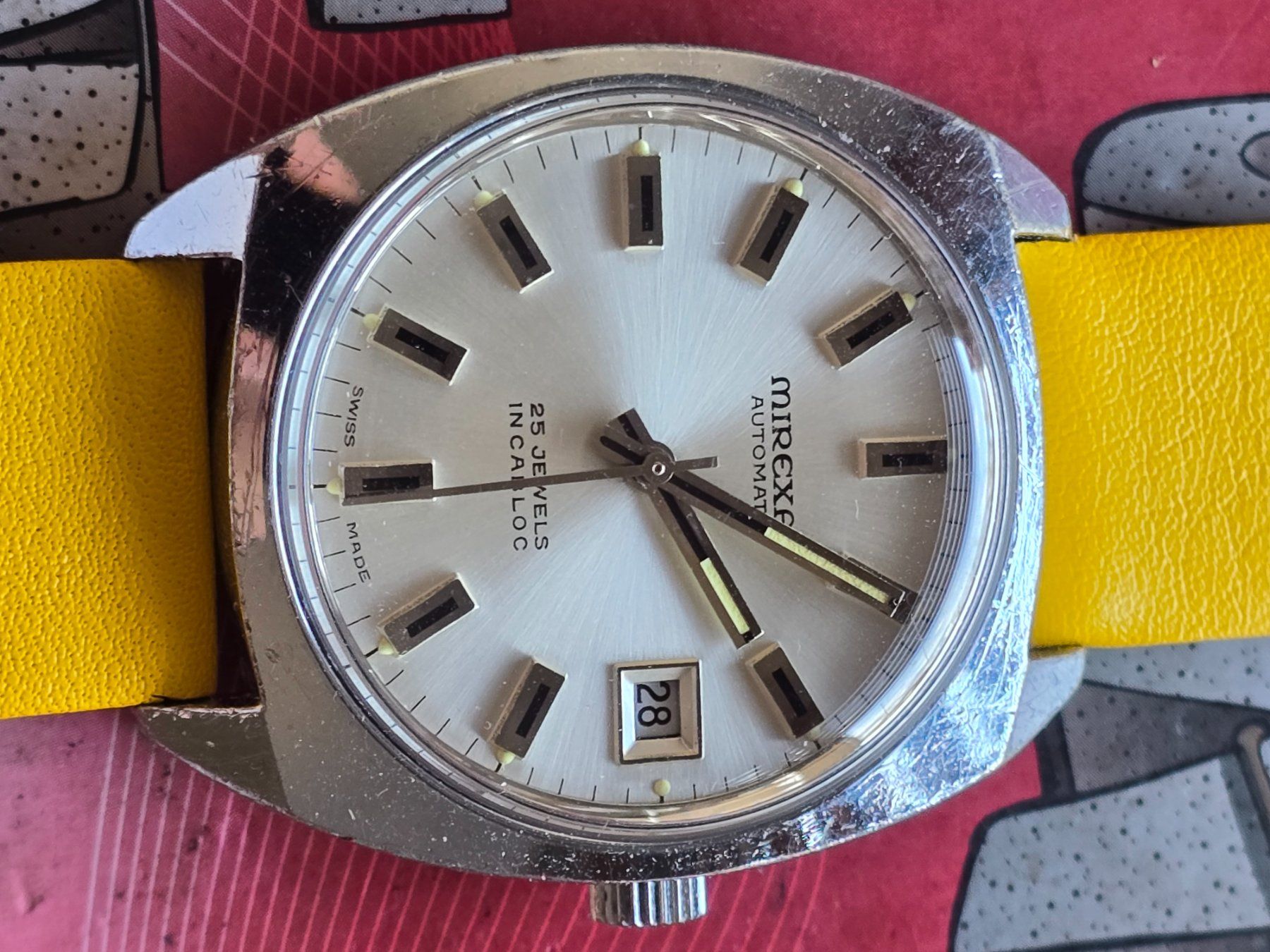 Mirexal Orologi: 448  Mirexal Automatic  Date 25 Jewels – Usato da Muri AG venduto da Corredor 1