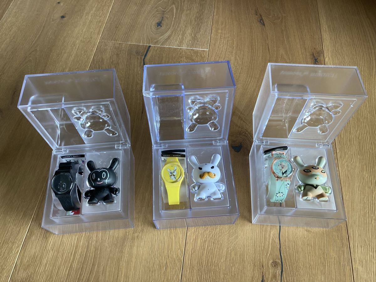 Swatch Orologi: Swatch Kidrobot Special GP 132 – Nuovo e nell'imballaggio originale da Boll venduto da Jopp1 3