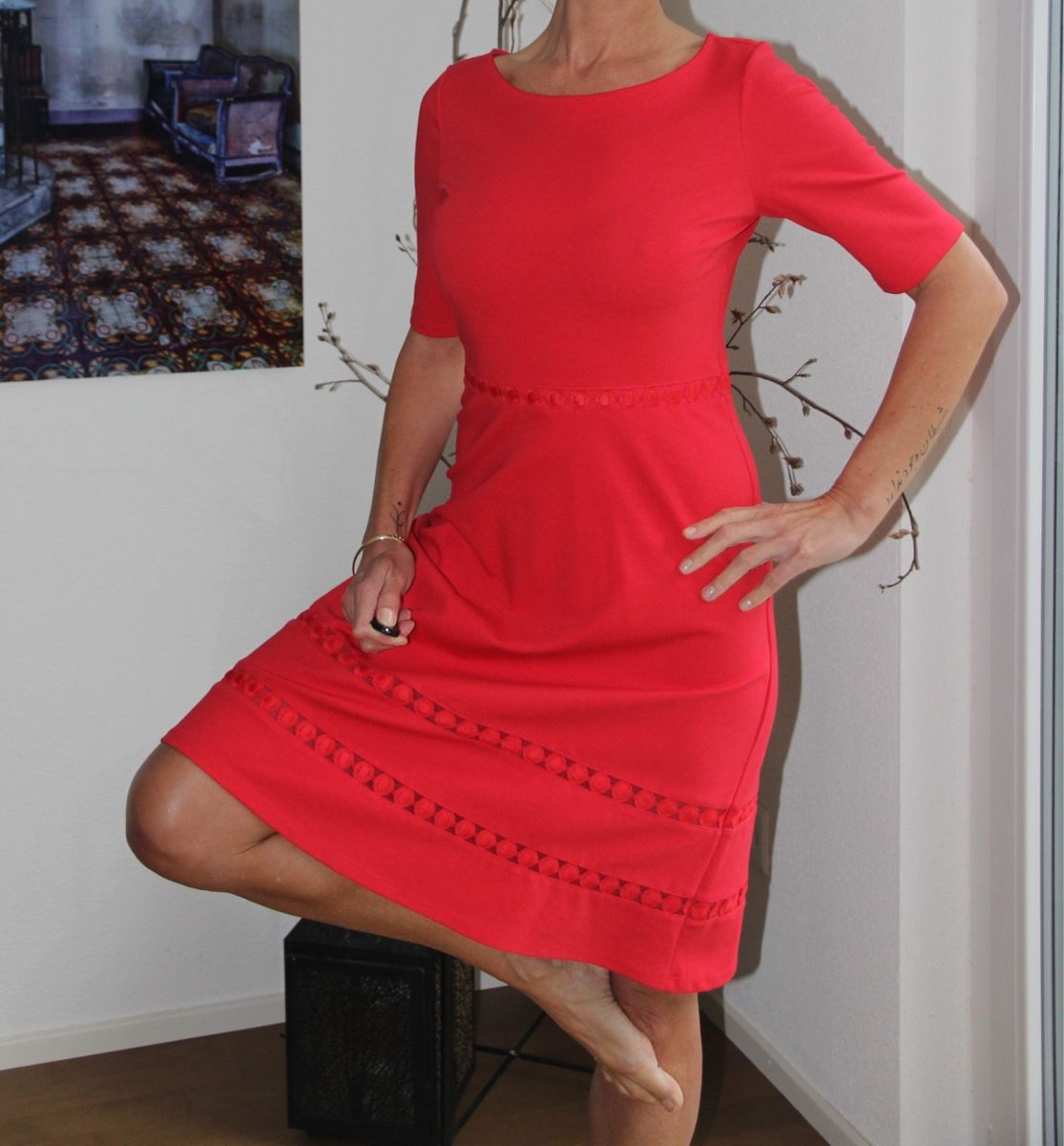 S.Oliver Robes: S. Oliver Rotes Kleid - 34  – Neuf (Voir description) à Turgi par spi_zss6 3