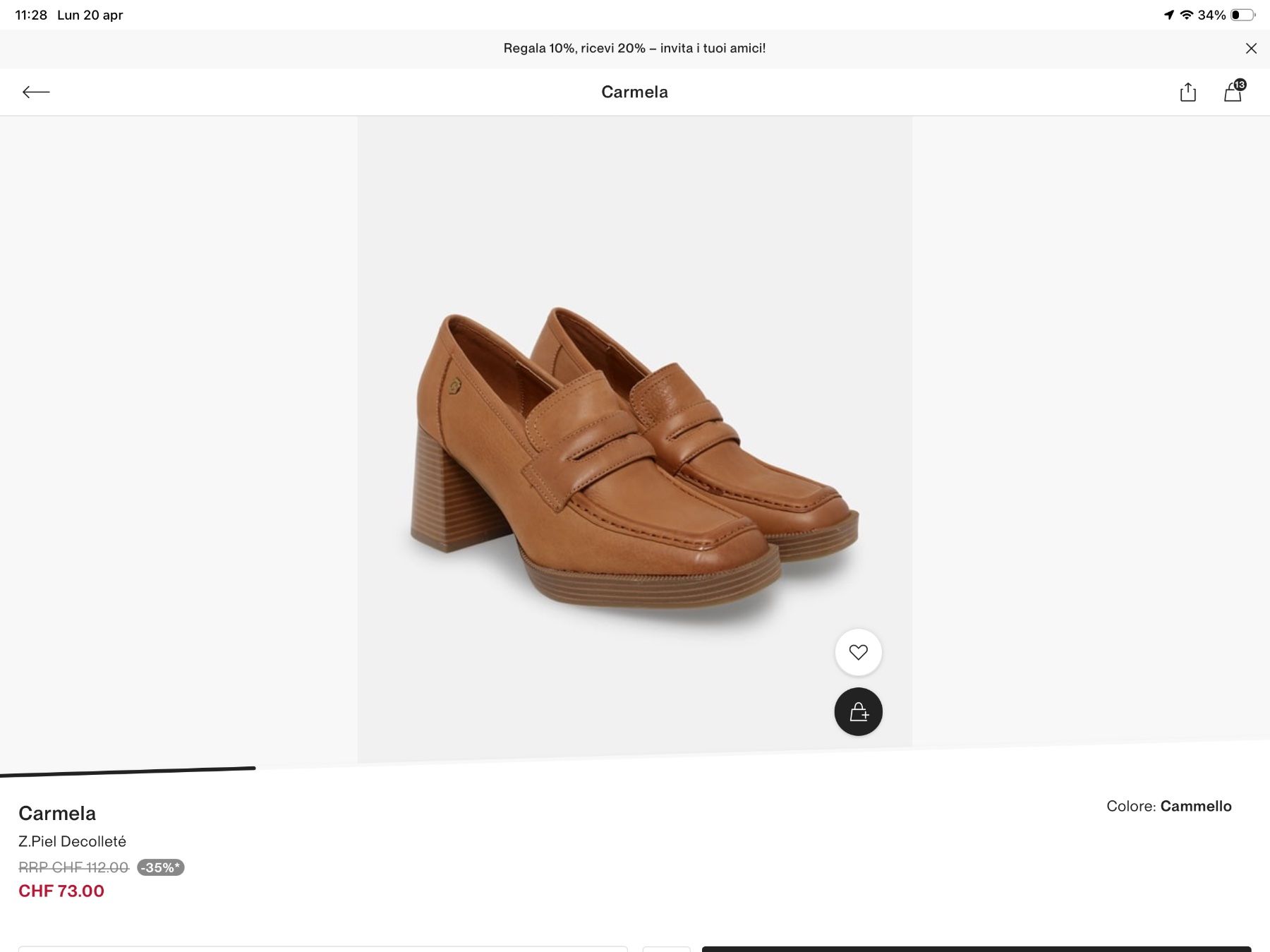 Scarpe da donna: Scarpe pelle Carmela – Nuovo e nell'imballaggio originale da Monte Carasso venduto da fritzgerald 3