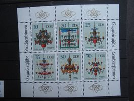 DDR 1989 Leuchterspinnen KB**