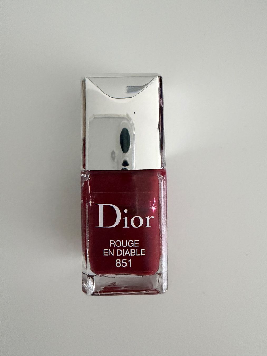 Dior Smalto per unghie: Nagellack - Dior - Rouge en diable 851 – Usato da Baar venduto da Colette18