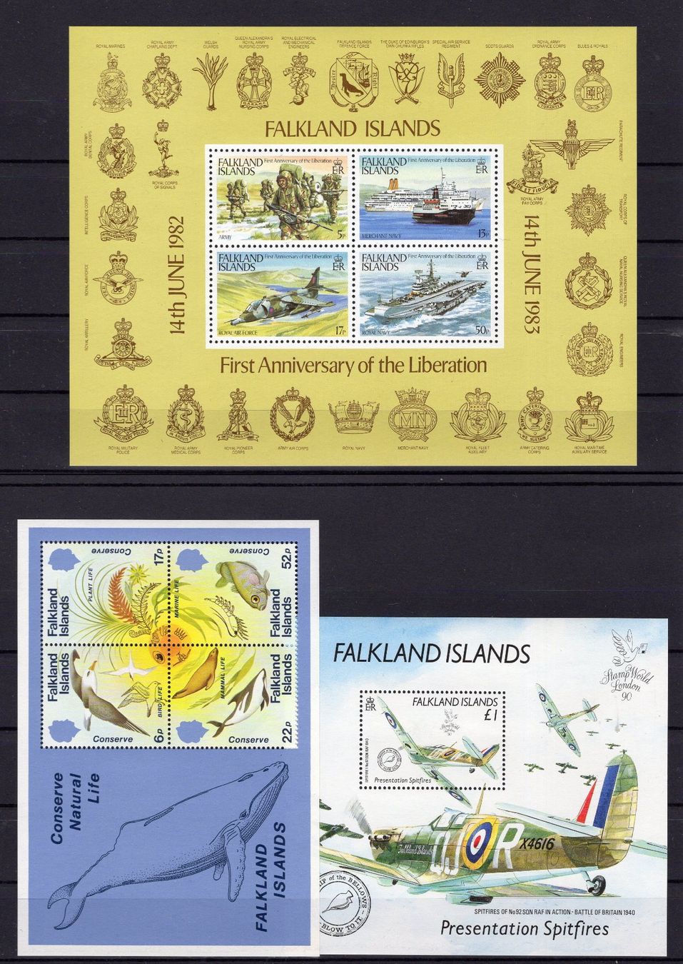 Tutti i francobolli: R5265  /  FALKLAND 1983/1990 – Nuovo (secondo la descrizione) da Ste-Croix venduto da MONT-TAGNAC