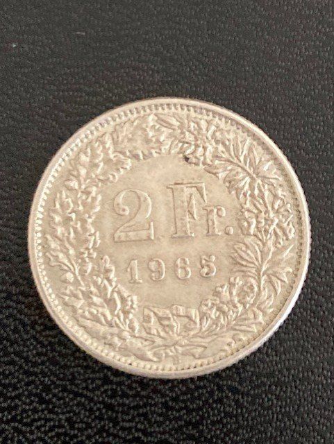 Tutti le monete: 2 Schweizer Franken 1965 – Usato da Tentlingen venduto da spider1