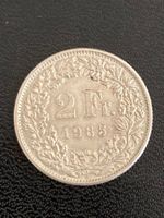 2 Schweizer Franken 1965