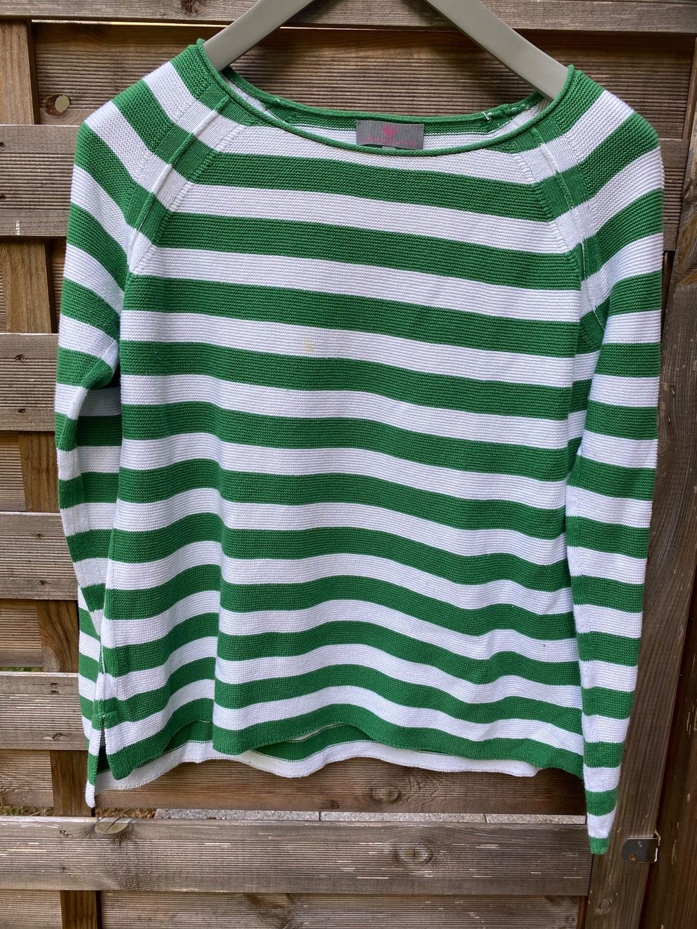 Lieblingsstück Maglioni & Felpe: Pullover Lieblingsstück, grün-weiss, Grösse 40 – Usato da Spiegel b. Bern venduto da corn2009