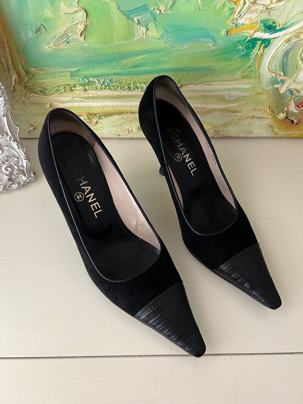 Chanel Scarpe da donna: Chanel vintage heels (37.5) – Usato da Rüschlikon venduto da Tey_sl