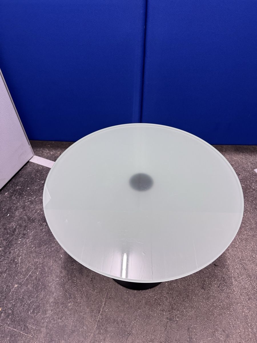 Tavoli: Beistelltisch, Glastisch, Durchmesser 65cm – Usato da Bern venduto da samryan 1