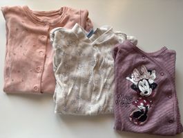 Lot de 3 pyjamas bébé fille taille 62 bon état