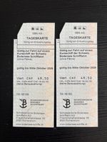 2 SBS Tageskarten Bodensee Schifffahrt bis Oktober 2026