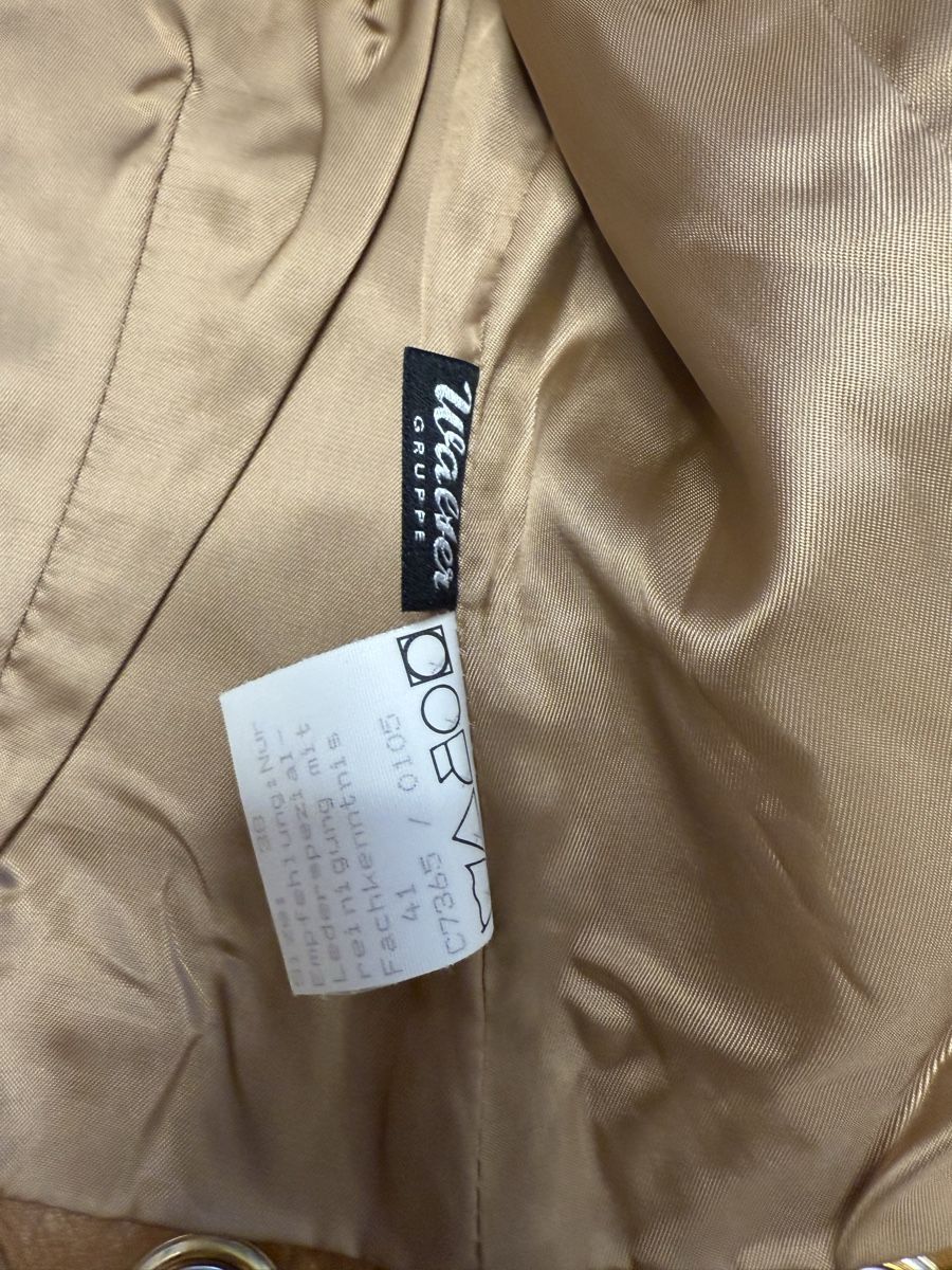 Giacche: Basic Lederjacke von Walter Gr., Gr. 38, Top Zustand! – Usato da Muttenz venduto da Susanne81002 4