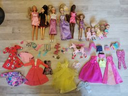10 Barbie / Barbies & Barbiekleider