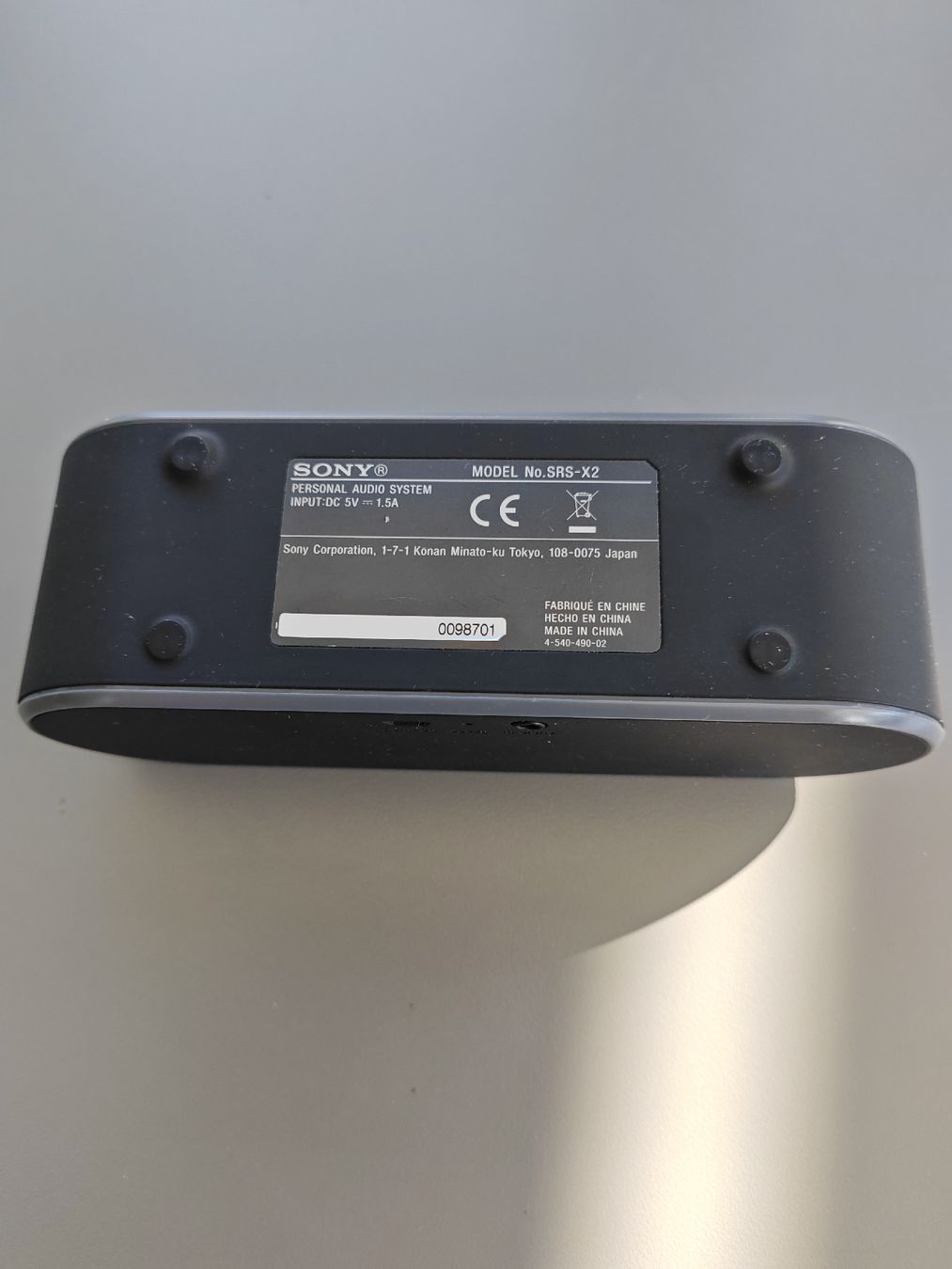 Sony Casse acustiche: Sony SRS-X2  – Usato da Davos Dorf venduto da bertuuu 3
