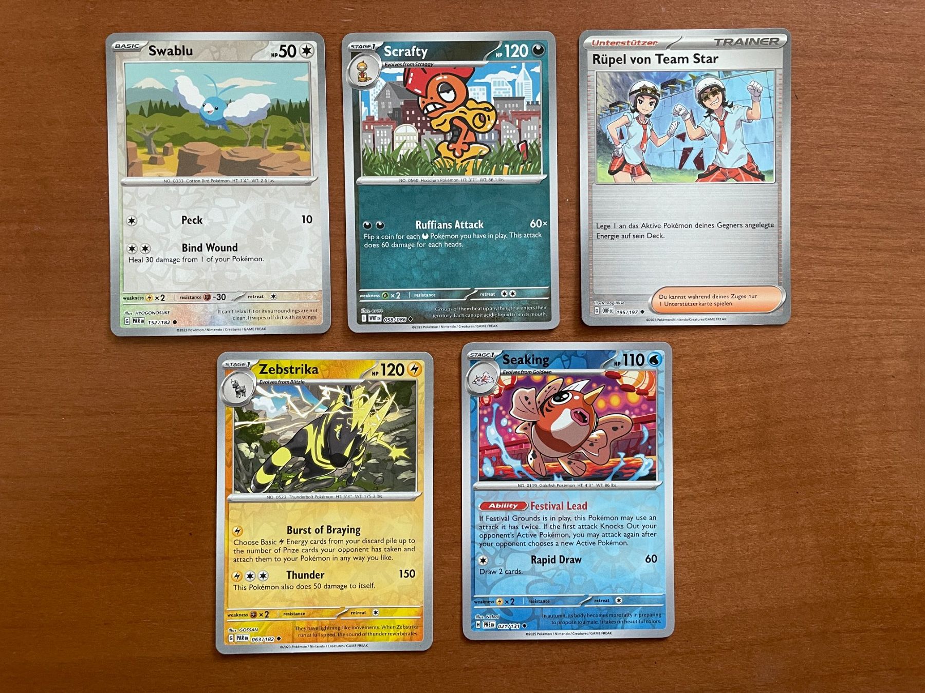 Pokémon Carte collezionabili: Pokemon Reverse Karten Set (Versand gratis) – Nuovo (secondo la descrizione) da Chur venduto da Angerson