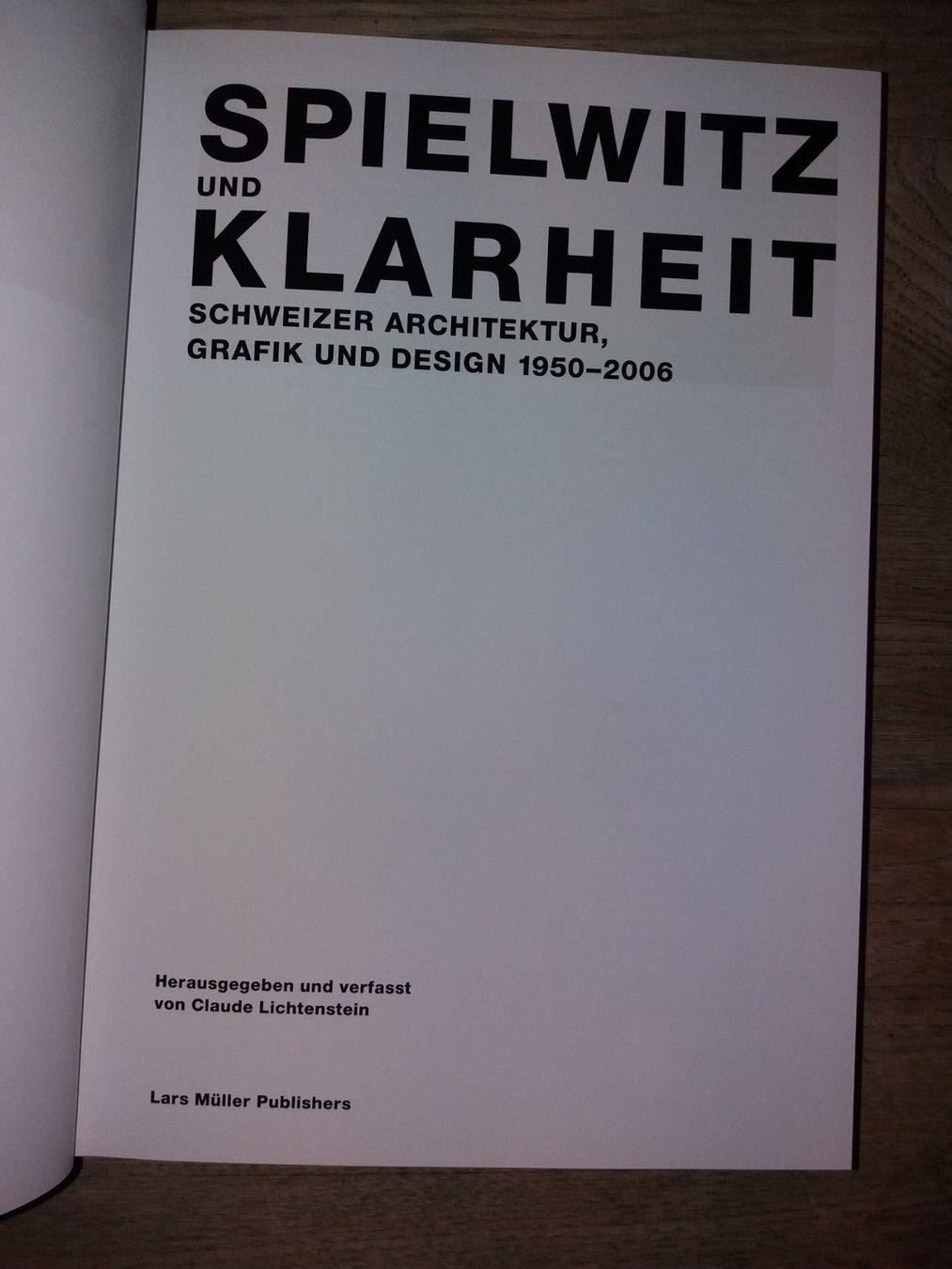 Livres: SCHWEIZER Architektur GRAFIK & Design – D'occasion à Welschenrohr par Regool 1