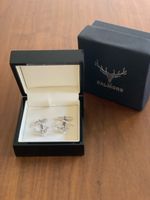 Edle Dalmore Whisky Manschettenknöpfe, im Originaletui