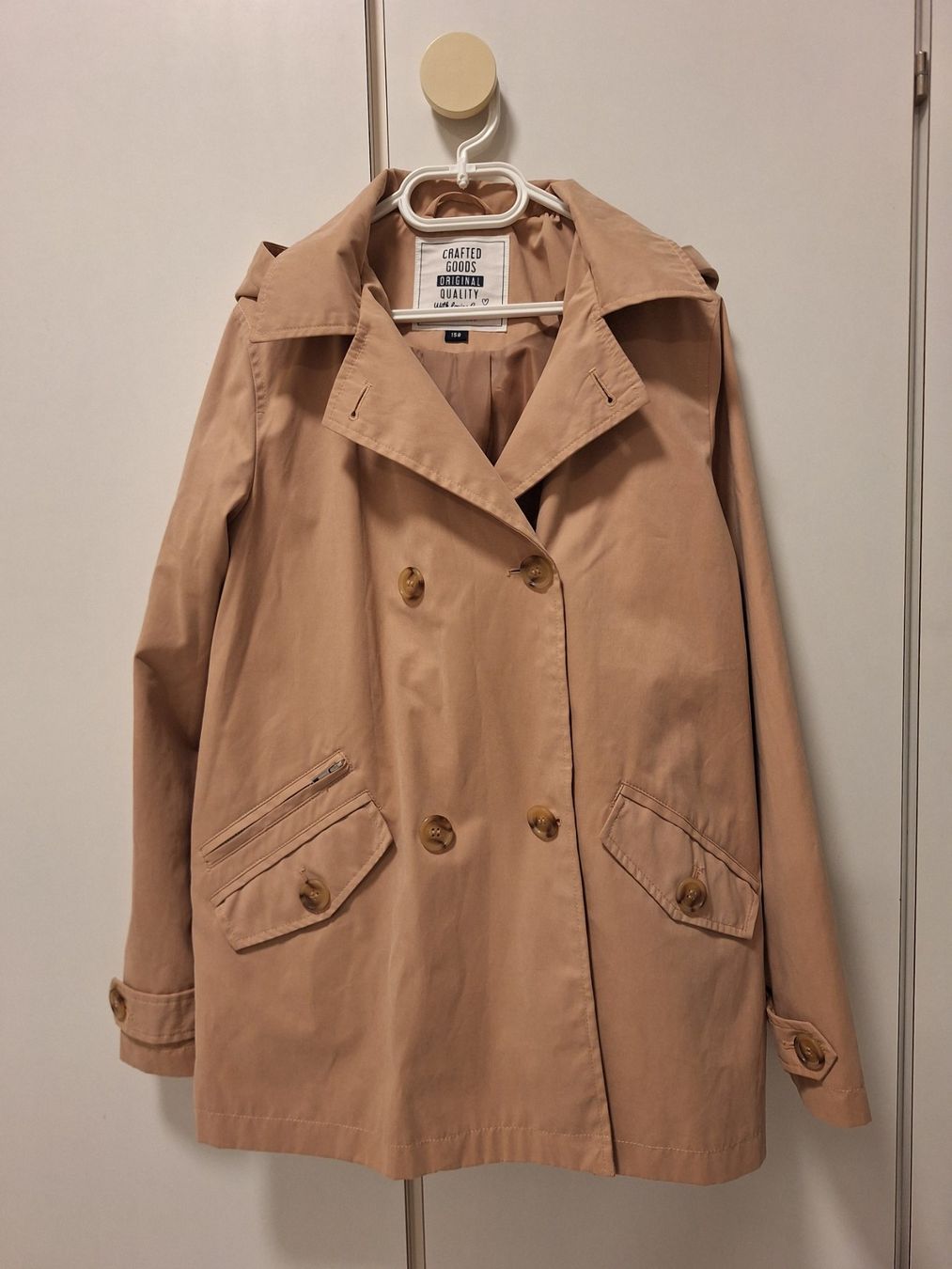 Giacche & Cappotti: Frühlings Trenchcoat, Beige, Gr.158 – Usato da Biberist venduto da rospel