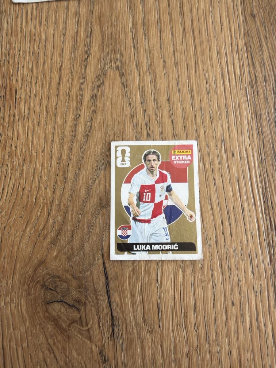 Panini Sammelbilder & Trading cards: Extra sticker Luka Modritc – Gebraucht aus Baar von villigers