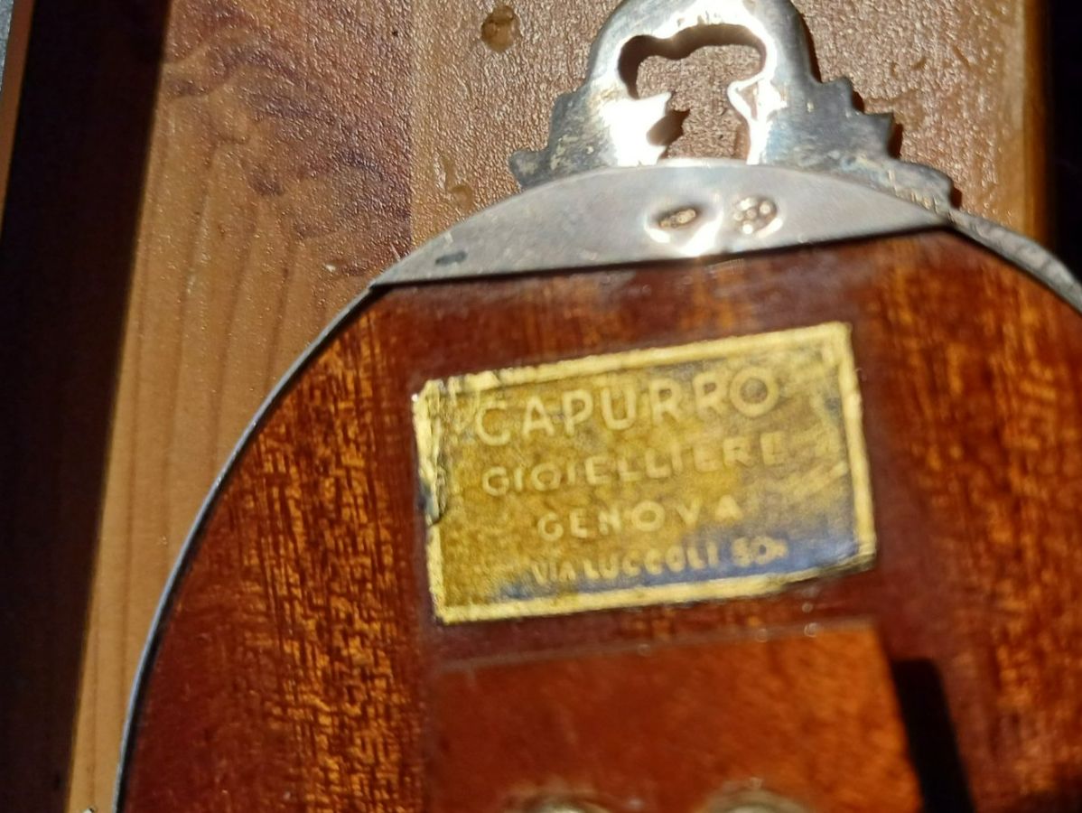 Cornici: antiker Silberrahmen 800 – Usato da Winterthur venduto da Ennidora 2