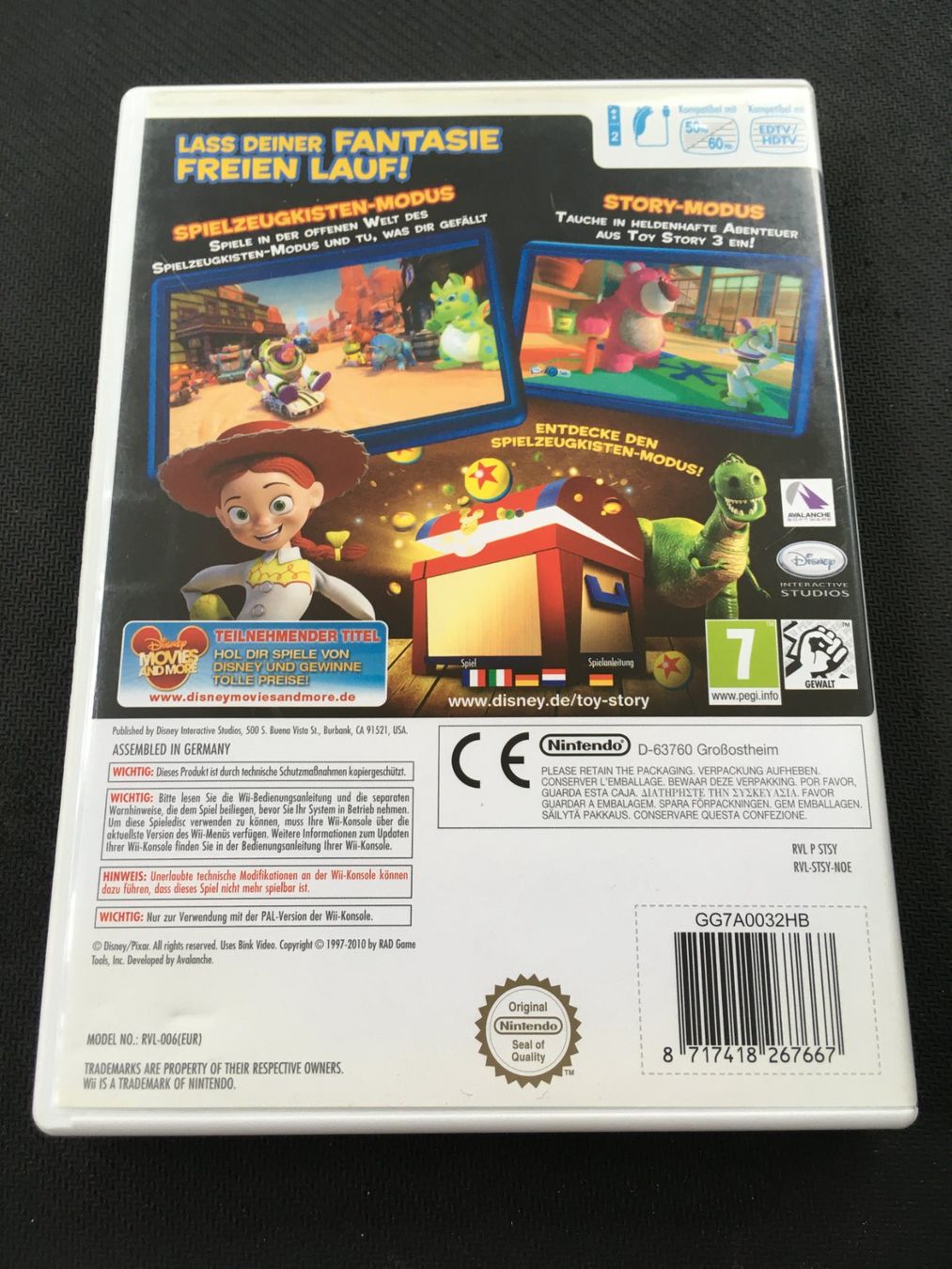 Nintendo Giochi: Toy Story 3 - Nintendo Wii – Usato da St.Gallen venduto da Punktchen01 1
