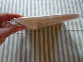 49 Stk. NEUE Einweg Dessert-Messer aus Holz 16 cm - 226064