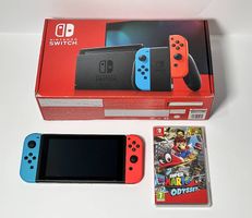 Nintendo Switch Console + Mario Odyssey + Accessori