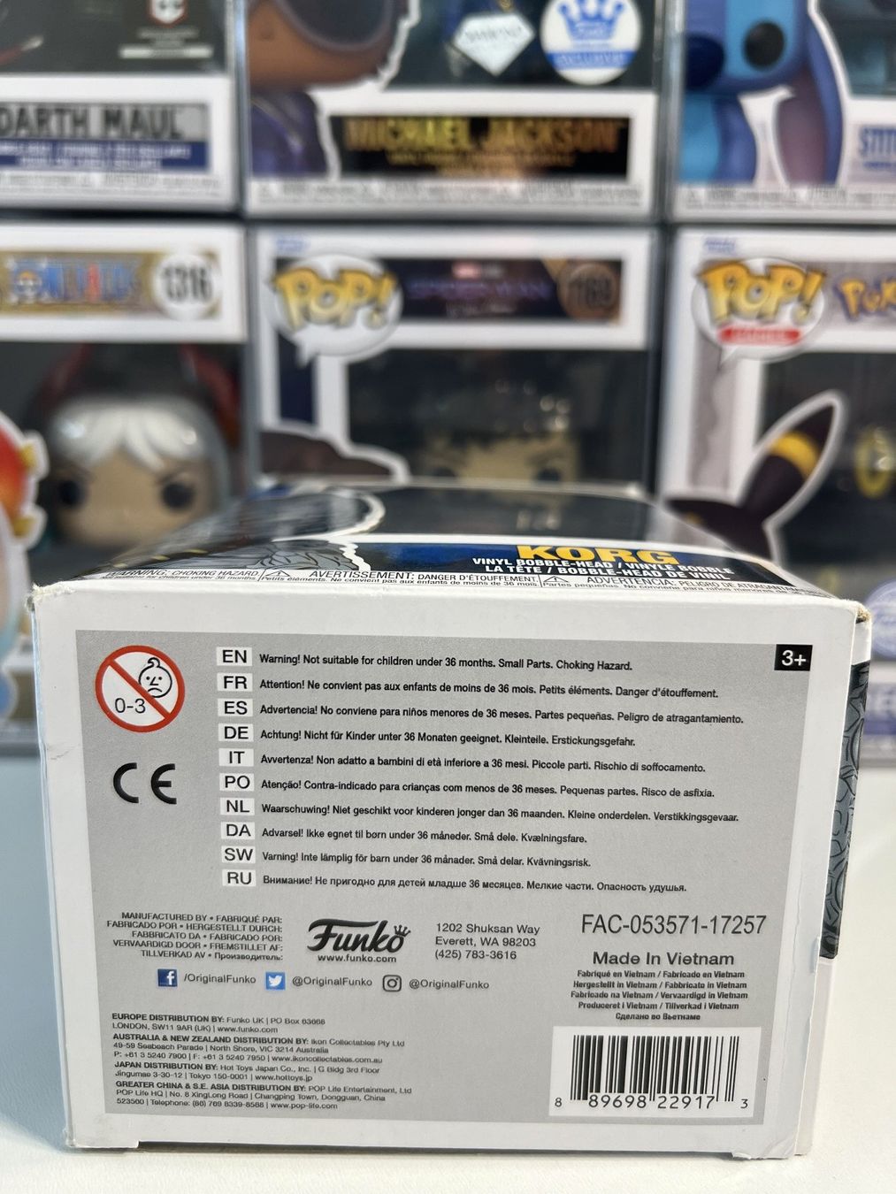 Funko Statuette: Funko POP! Marvel Thor Ragnarok Korg – Usato da Le Mouret venduto da perfectbijou 5