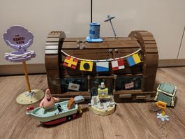 Spongebob Schwammkopf Krosse Krabbe Klemmbausteine von AreaX