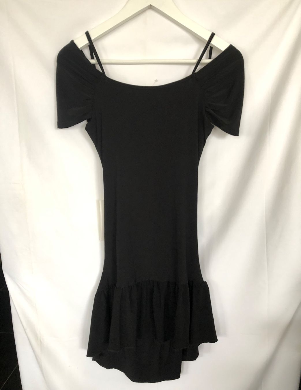 Tuniche: Robe mini ou tunique noire drapée Yendi taille S neuve – Nuovo e nell'imballaggio originale da Coppet venduto da Vanessamode 5