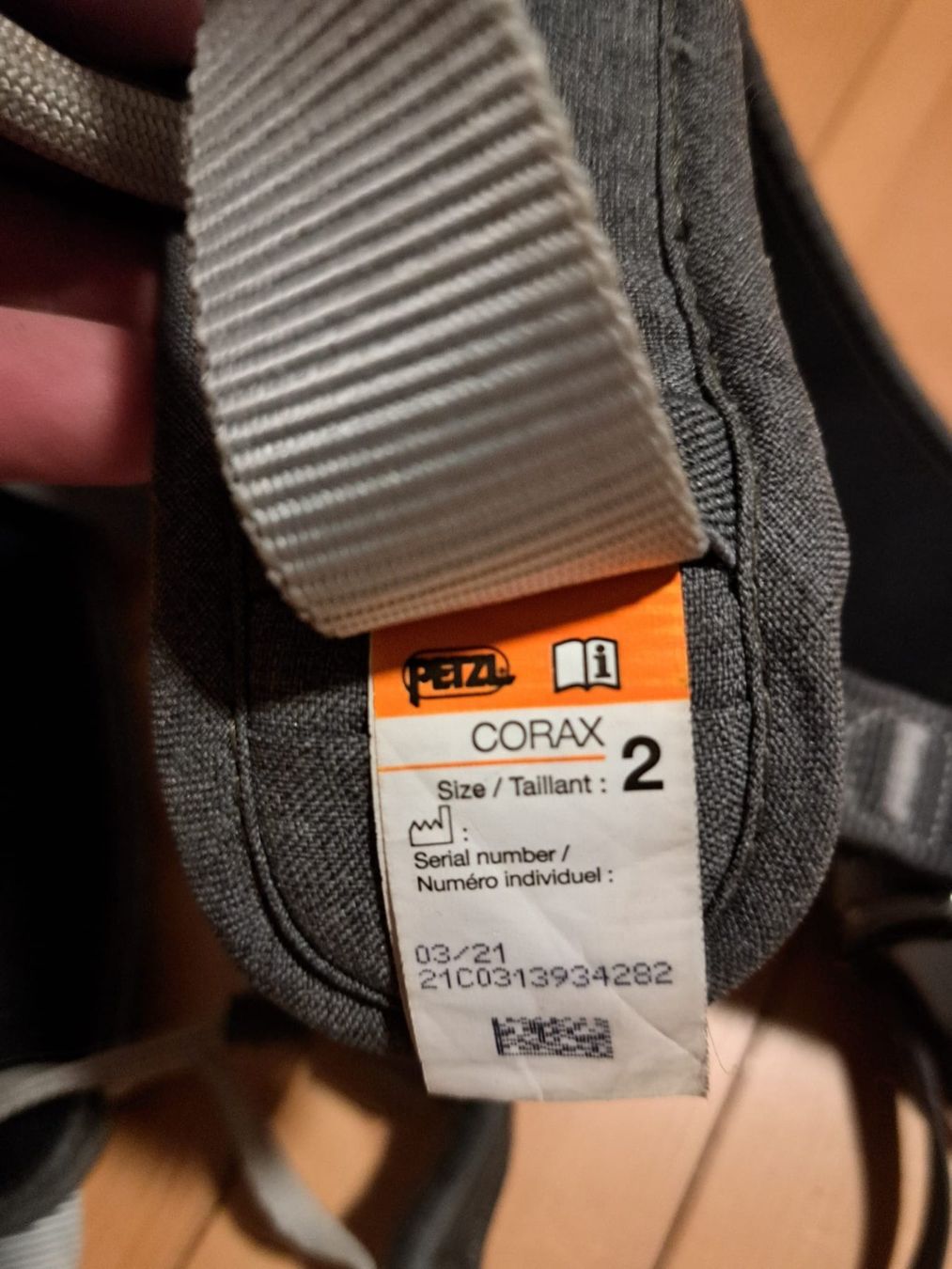 Petzl Kletterausrüstungen: Petzl Corax – Gebraucht aus Payerne von Miauton 1