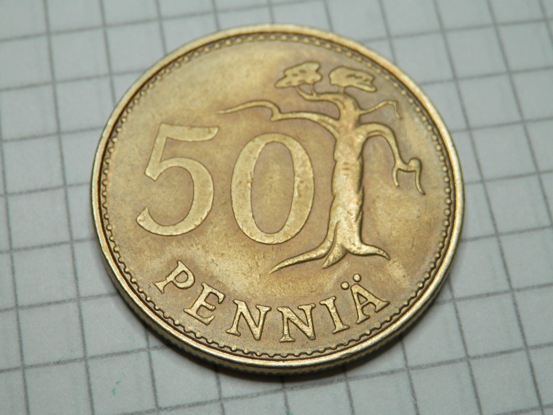 Tutti le monete: Finnland 50 Penny, 1971 – Usato da Weiach venduto da weiach81 1