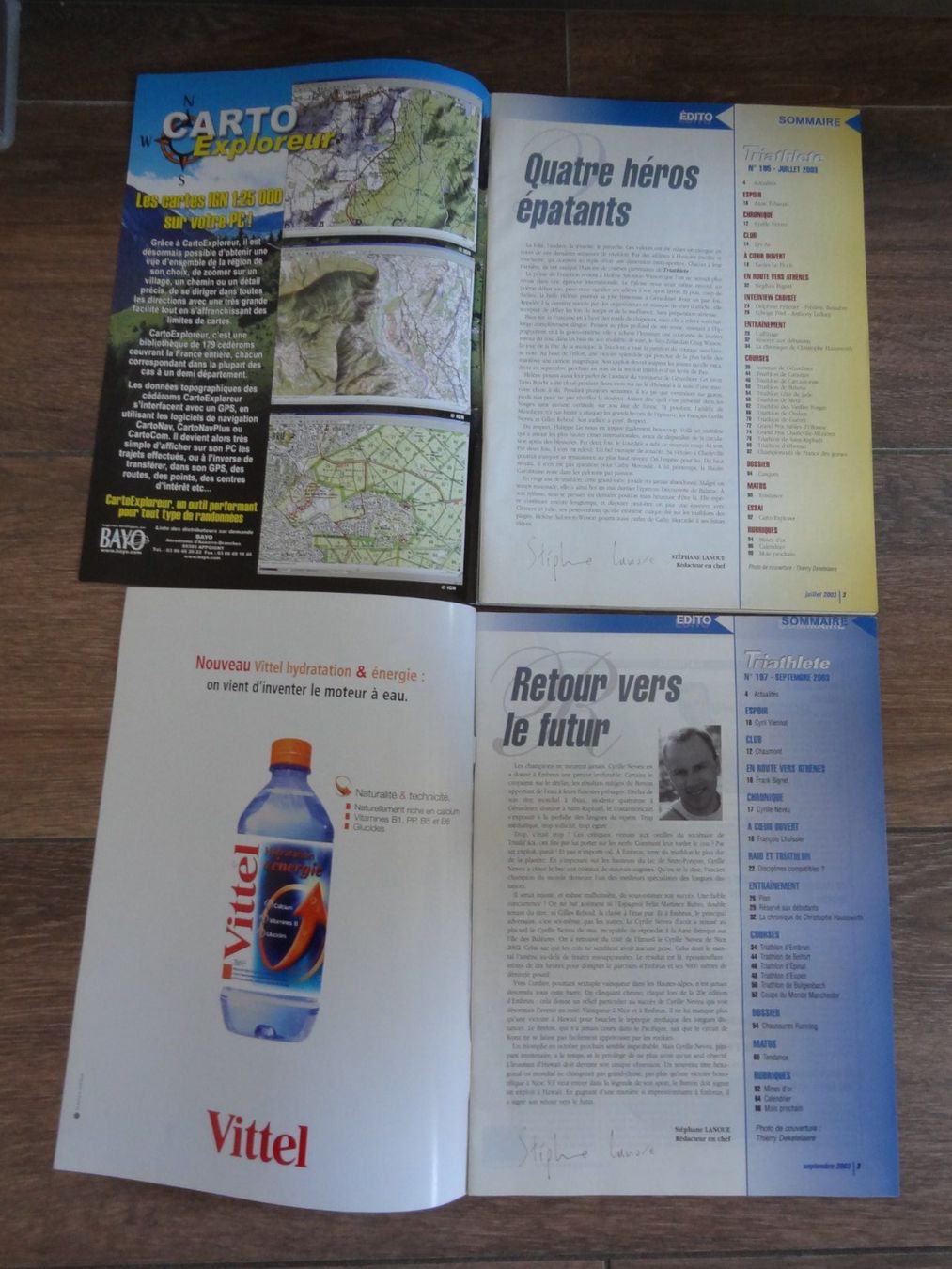 Riviste & Magazine: Lot de 2 magazines "Triathlète" - année 2003 – Usato da Satigny venduto da salvatore73 2
