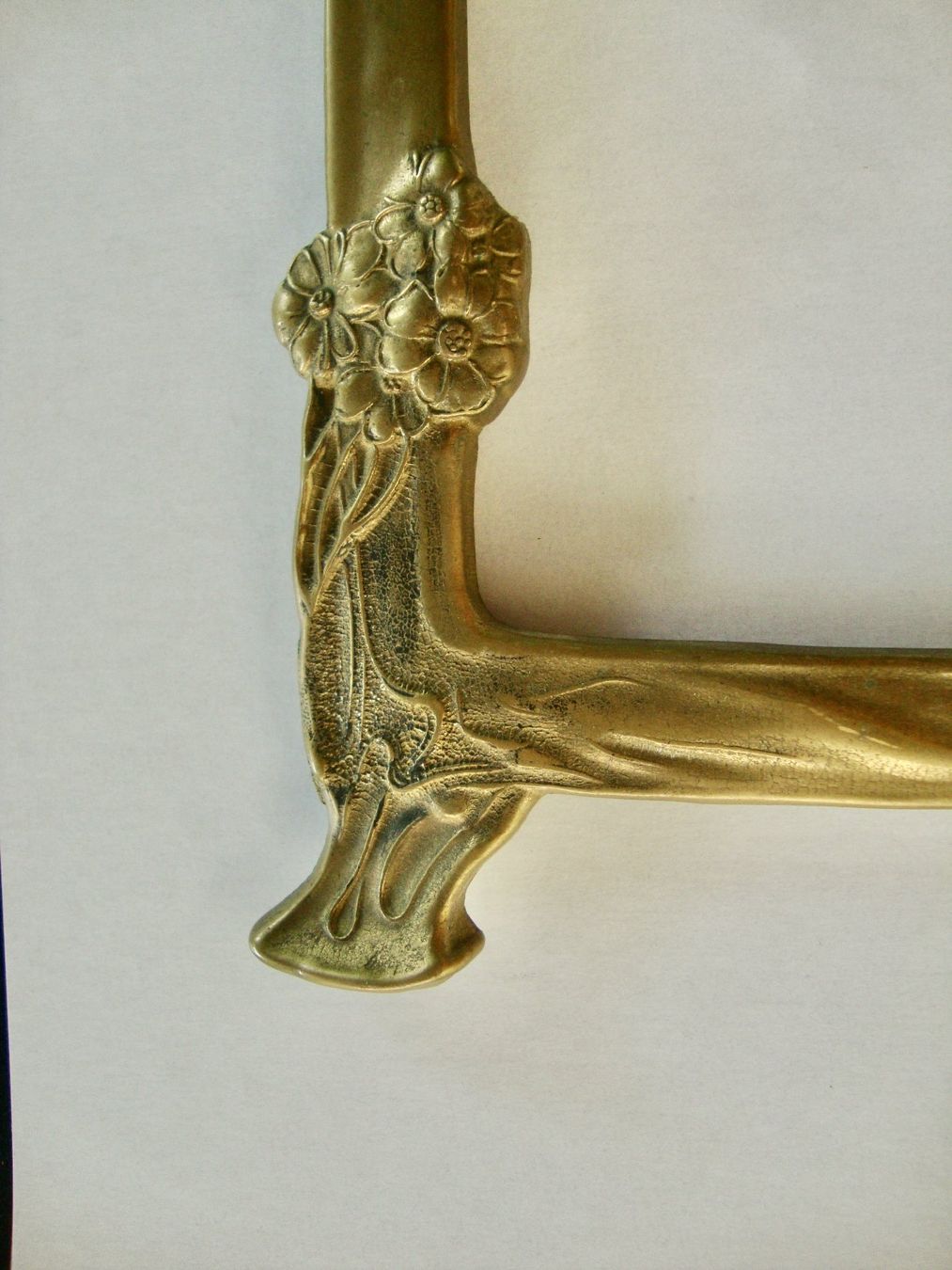 Bilderrahmen: Vintage Jugendstil Messing Bilderrahmen – Gebraucht aus Winterthur von halle07 2