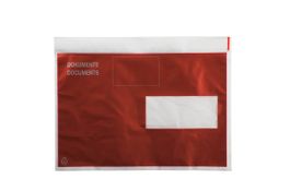 Dokumententasche Novafix, selbstklebend, Format C5, Fenster