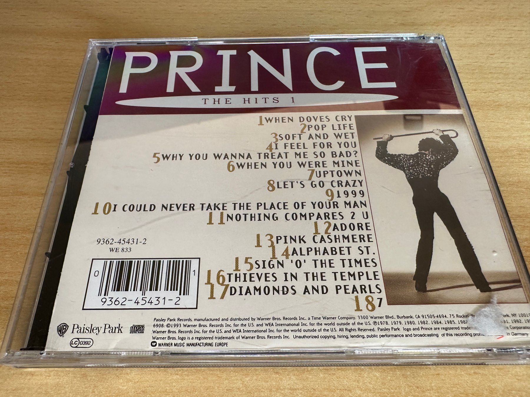 CD: E5 Prince – The Hits 1 – Usato da Rikon im Tösstal venduto da Alpenmutz 1