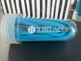 4 Pack Schnürsenkel Tubelaces Ozeanblau